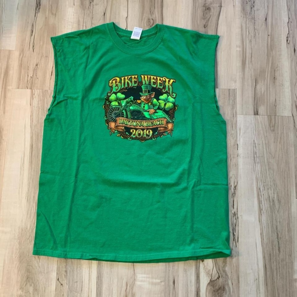 Vintage 2019 Daytona Beach Bike Week tank top XL
